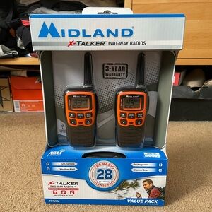 Midland X-Talker Two Way Radios (T51VP3) 28 Mile Range *NEW/SEALED*